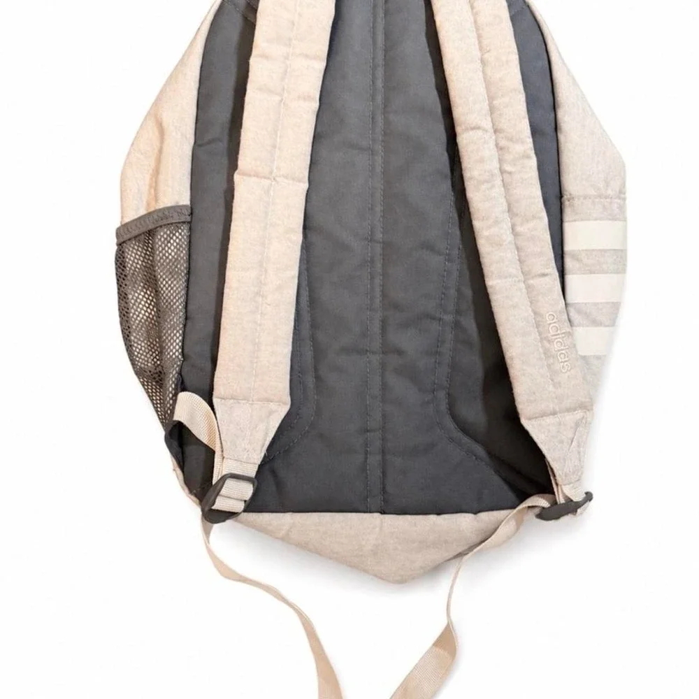 Adidas Gray Rainbow Logo School Backpack